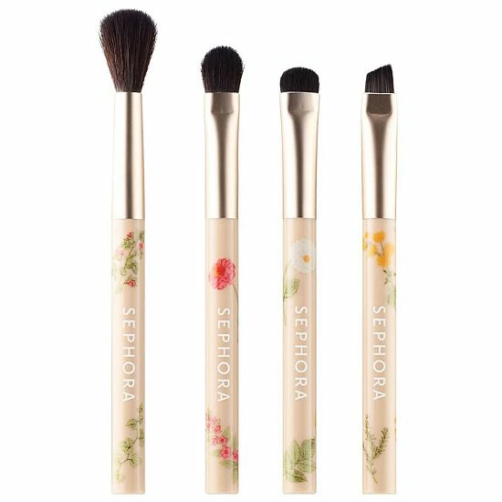 SEPHORA COLLECTION Mini Garden Party Eye Brush Set 4 SEPHORA COLLECTION Mini Garden Party Eye Brush Set - Image 2
