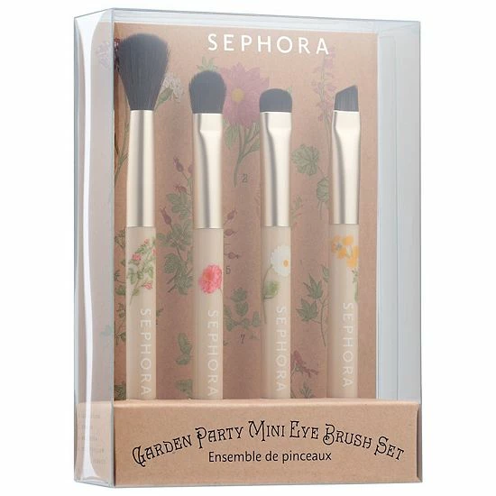 SEPHORA COLLECTION Mini Garden Party Eye Brush Set 5 SEPHORA COLLECTION Mini Garden Party Eye Brush Set - Image 3