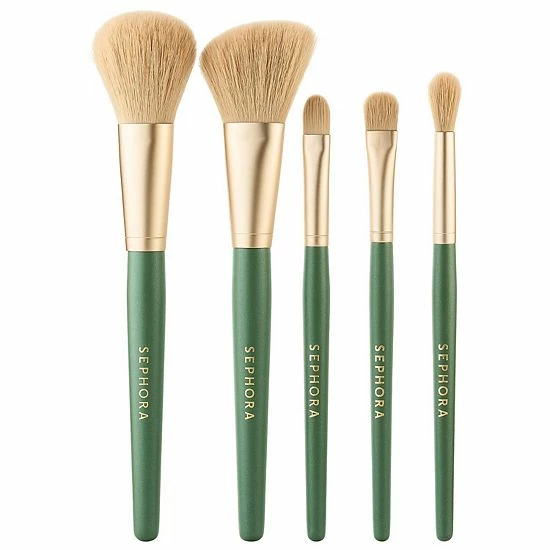 SEPHORA COLLECTION Seaweed Infused Vegan Makeup Brush Set 4 SEPHORA COLLECTION Seaweed Infused Vegan Makeup Brush Set - Image 2
