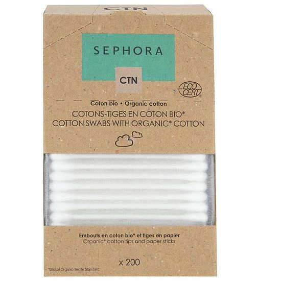 SEPHORA COLLECTION Organic Cotton Swabs 3 SEPHORA COLLECTION Organic Cotton Swabs