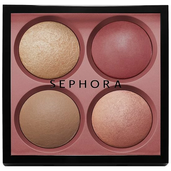SEPHORA COLLECTION Microsmooth Multi-Tasking Baked Face Palette Enchant 4 SEPHORA COLLECTION Microsmooth Multi-Tasking Baked Face Palette Enchant - Image 2