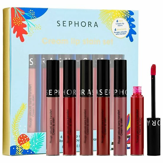 SEPHORA COLLECTION Wishing You Cream Lip Stain Set 3 SEPHORA COLLECTION Wishing You Cream Lip Stain Set