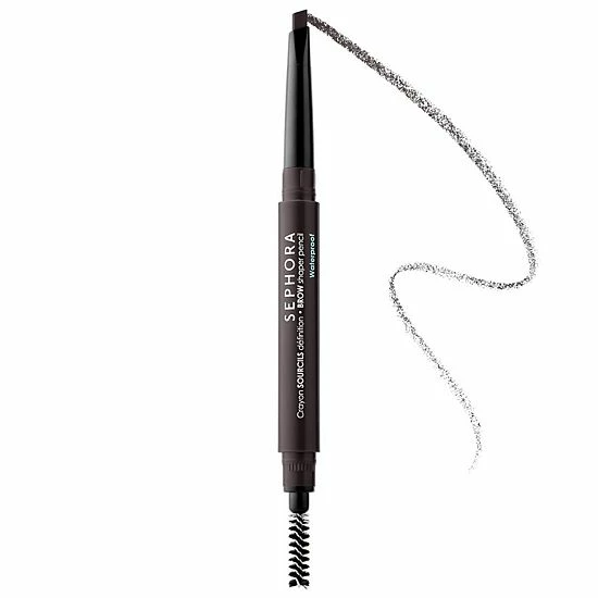 SEPHORA COLLECTION Brow Shaper Pencil - Waterproof Midnight Brown 6 SEPHORA COLLECTION Brow Shaper Pencil - Waterproof Midnight Brown - Image 4