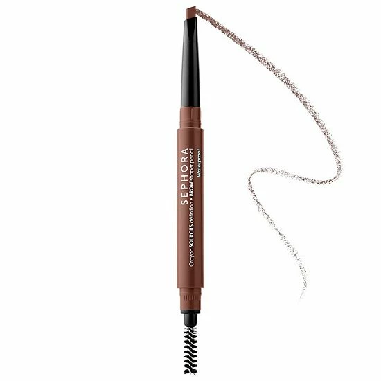 SEPHORA COLLECTION Brow Shaper Pencil - Waterproof Midnight Brown 7 SEPHORA COLLECTION Brow Shaper Pencil - Waterproof Midnight Brown - Image 5