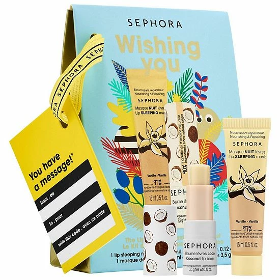 SEPHORA COLLECTION Wishing You Lip Care Set 3 SEPHORA COLLECTION Wishing You Lip Care Set