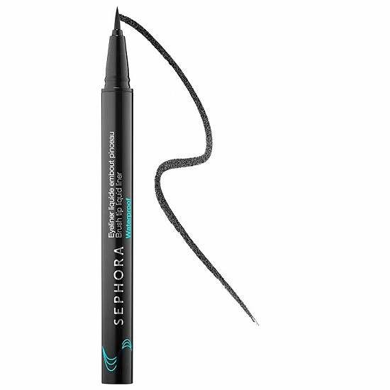 SEPHORA COLLECTION Hot Line Brush Tip Waterproof Liquid Eyeliner Brown 3 SEPHORA COLLECTION Hot Line Brush Tip Waterproof Liquid Eyeliner Brown