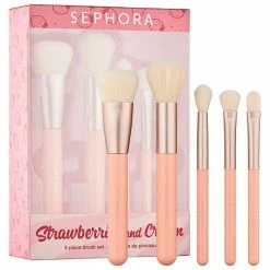 SEPHORA COLLECTION Strawberries And Cream Vegan Brush Set