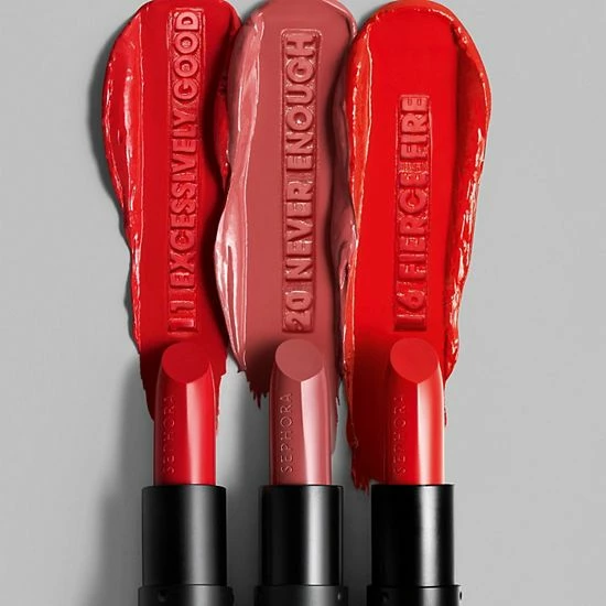 SEPHORA COLLECTION Satin Hydrating Lipstick 16 Fierce Fire 8 SEPHORA COLLECTION Satin Hydrating Lipstick 16 Fierce Fire - Image 6