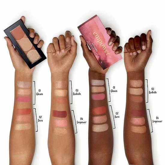 SEPHORA COLLECTION Trio Face Palette Dare 4 SEPHORA COLLECTION Trio Face Palette Dare - Image 2